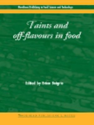 cover image of Taints and Off-Flavours in Foods